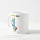 Tasse de Letterland | Qq (Devant gauche)