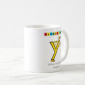 Tasse de Letterland | Yy (Devant droit)