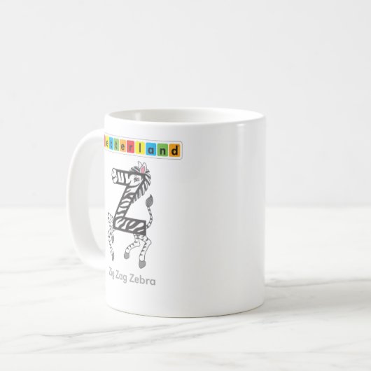 Tasse de Letterland | Zz (Devant gauche)