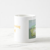 Tasse de lever de soleil de héron bonjour (Centre)