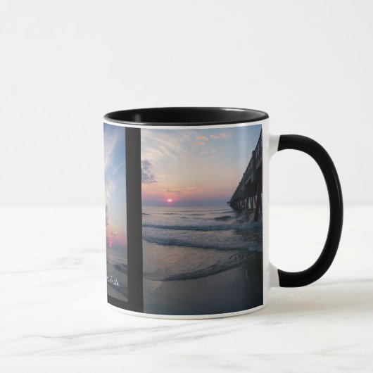 Tasse de lever de soleil de plage de Jacksonville (Droite)