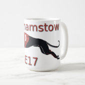 Tasse de lévrier de Walthamstow E17 (Devant droit)