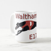 Tasse de lévrier de Walthamstow E17 (Devant gauche)