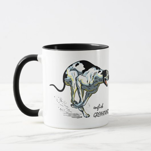 tasse de lévriers (Gauche)