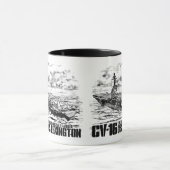 Tasse de Lexington de porte-avions (Centre)
