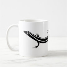 Tasse de lézard de Skink