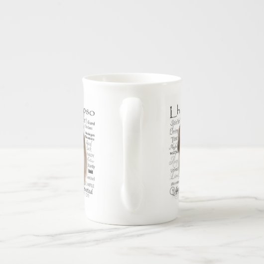 Tasse de Lhasa Apso (Dos)