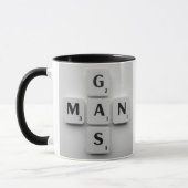 Tasse de l'HOMME B/W de GAZ (Gauche)