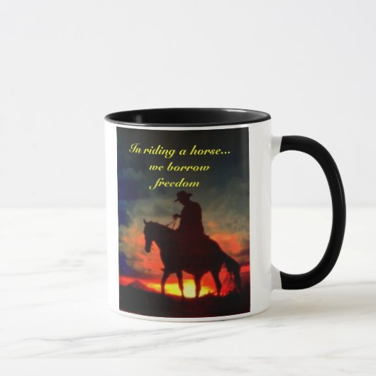 Tasse de liberté de cowboy (Droite)