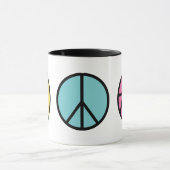 Tasse de liberté de paix de bonheur (Centre)