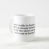 Tasse de liberté de parole - citation 30 (Devant gauche)