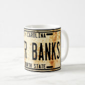Tasse de licence Outer Banks (Devant droit)