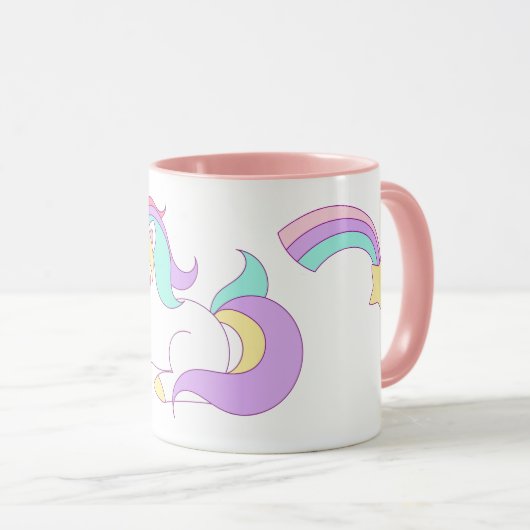 Tasse de licorne (Devant droit)