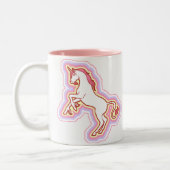 Tasse de licorne d'arc-en-ciel (Gauche)