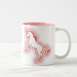 Tasse de licorne d'arc-en-ciel