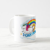 Tasse de licorne de puissance de poney (Devant gauche)