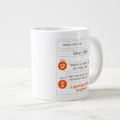 Tasse de l'informatique de produits d'EduPaper (Devant droit)
