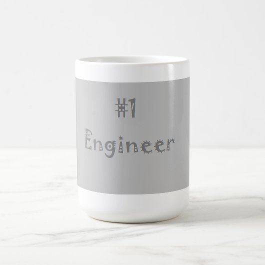 Tasse de l'ingénieur #1 (grise) (Centre)