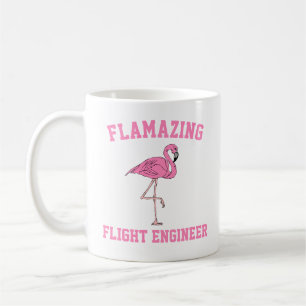 Tasse de l'ingénieur de vol Flamazing
