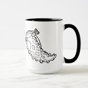 Tasse de lingot d'impression de nudibranch de