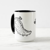 Tasse de lingot d'impression de nudibranch de (Devant gauche)
