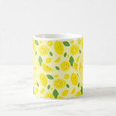 Tasse de l'initiale | de nom de motif de feuille (Centre)