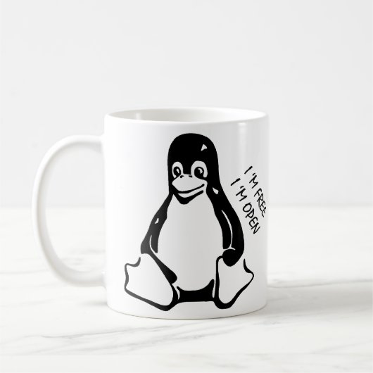 Tasse de Linux (Gauche)