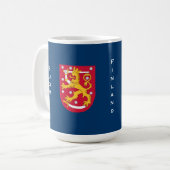 Tasse de lion de la Finlande (Devant gauche)