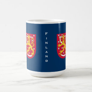 Tasse de lion de la Finlande