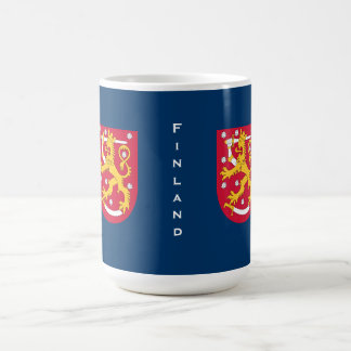 Tasse de lion de la Finlande