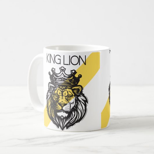 tasse de lion roi (Devant gauche)