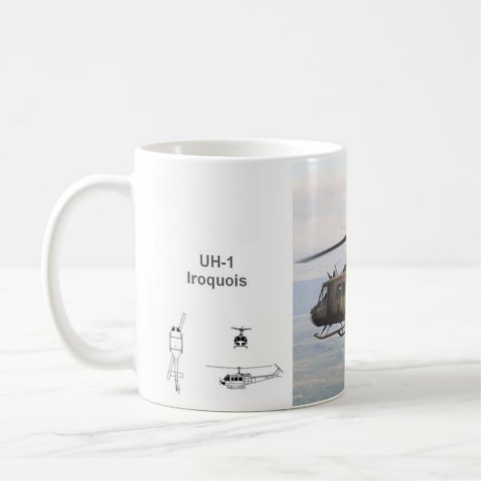 Tasse de l'Iroquois UH-1 (Gauche)