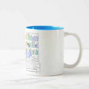 Tasse de livre de coloriage d'Adrien et de Jake