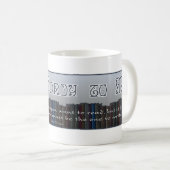 Tasse de livre de TWtM avec le grand logo (Devant droit)