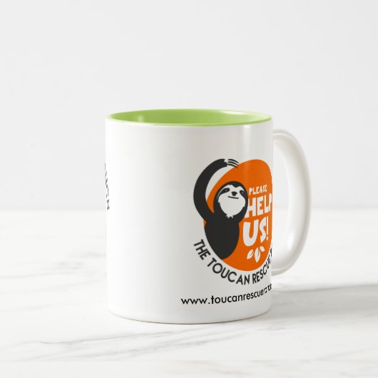 Tasse de logo (Devant droit)