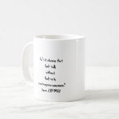 Tasse de logo d'ACTE (Devant gauche)