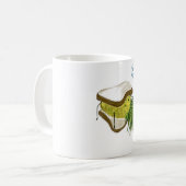 Tasse de logo d'ananas (Devant gauche)
