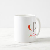 Tasse de logo d'APA (Devant droit)