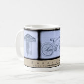 Tasse de logo d'art de Babaloo (Devant gauche)