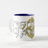 Tasse de logo d'Avalon de genèse (Devant gauche)