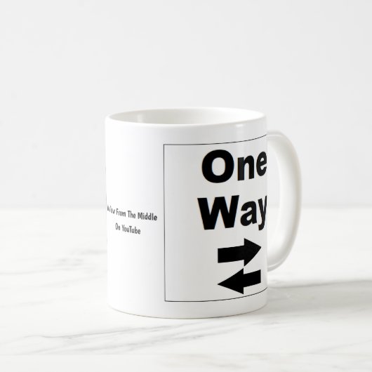 Tasse de logo d'AVFTM (Devant droit)