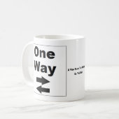 Tasse de logo d'AVFTM (Devant gauche)