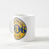 Tasse de logo de 336 couleurs (Devant gauche)