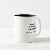 Tasse de logo de BIFS (Devant droit)