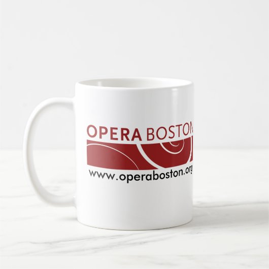 Tasse de logo de Boston d'opéra (Gauche)