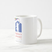 Tasse de logo de CAC (Devant droit)