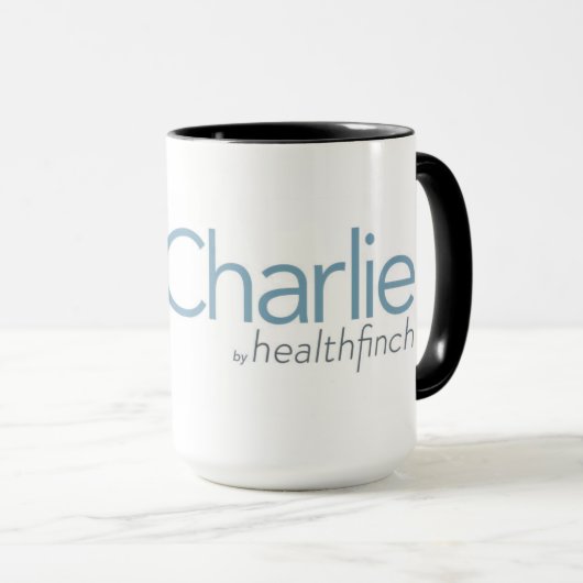 Tasse de logo de Charlie (Devant droit)
