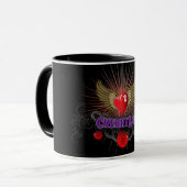 Tasse de logo de CherryLock (Devant gauche)