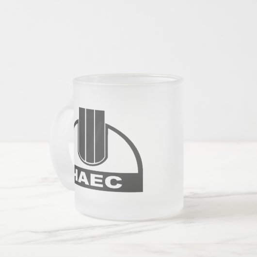 Tasse de logo de ChNPP/ЧАЭС (centrale nucléaire de (Devant gauche)