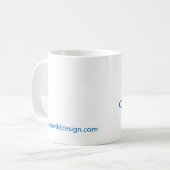 Tasse de logo de conception d'OceanWild (Devant gauche)